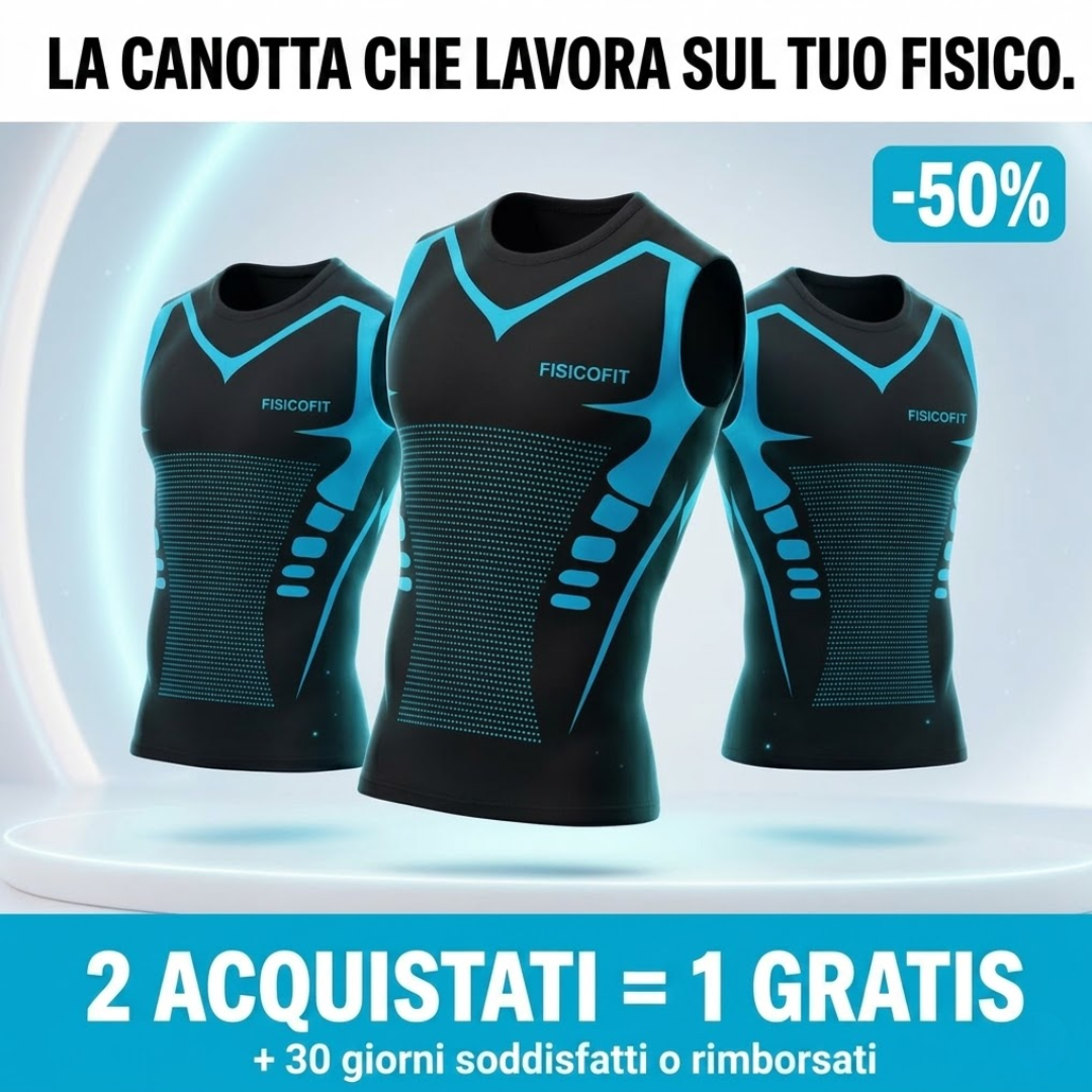 FisicoFit™ | Canotta Modellante a Compressione
